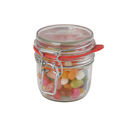 transparent / jelly beans