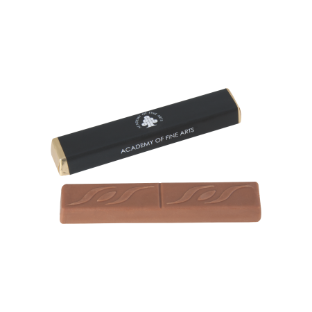 Chocolade stick met karamelvulling